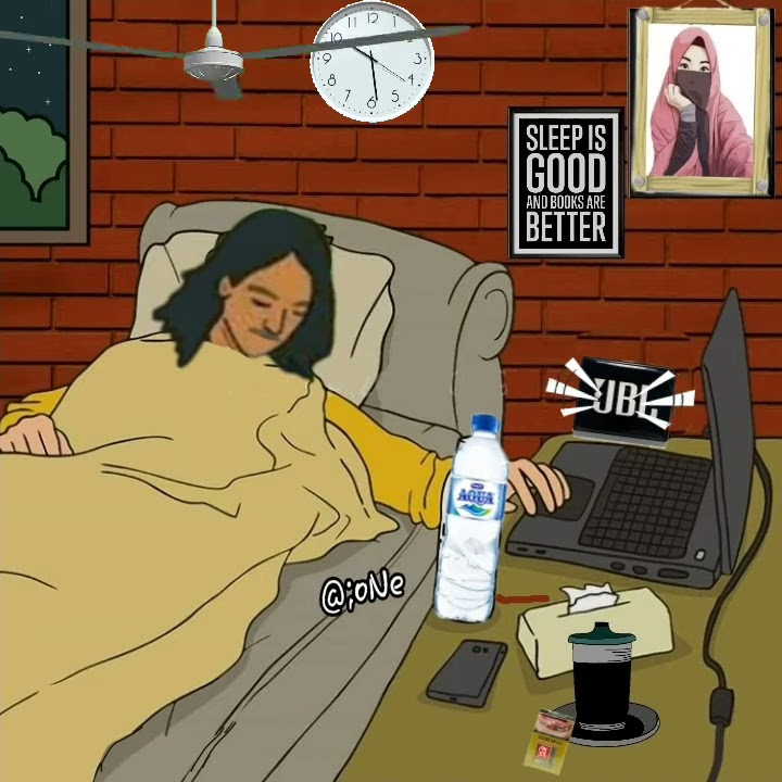 Story wa animasi Tidur