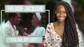 First Time Hearing Freddie Jackson - You Are My Lady| REACTION 🔥🔥🔥