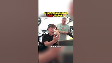 My NEW Custom Clix mouse🖱️🔥