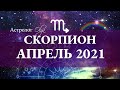 СКОРПИОН - АПРЕЛЬ 2021. НОВЫЙ АСТРОЛОГИЧЕСКИЙ ГОД. Астролог Olga