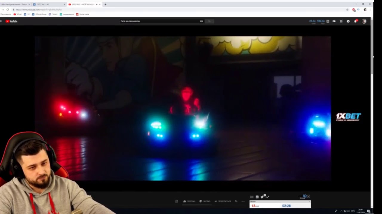 Краткая  реакция HARD PLAY  FACE - Калашников