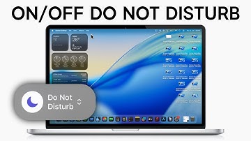 macOS Tahoe 26: How to Turn ON / OFF Do Not Disturb on Mac