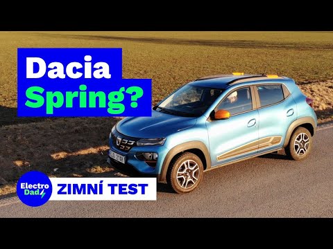 Dacia Spring | Jak obstál nejlevnější elektromobil v zimním testu? | Electro Dad # 324