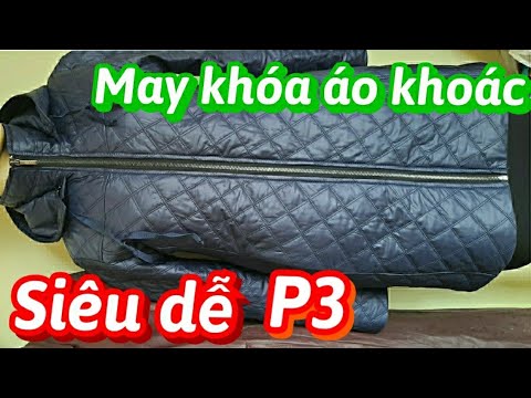 189.P3. Dạy may áo khoác dây kéo / Cắt áo khoác nữ cơ bản