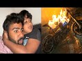 Chinu Ki Dirt Bike Me Aag Lag Gayi || NIkku Vlogz