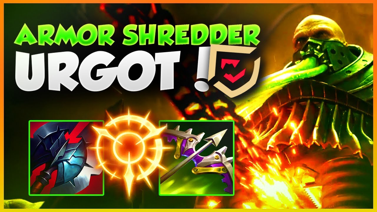 They drafted double tanks, so I went FULL ARMOR PEN and SHREDDED. [Urgot vs K'Sante]