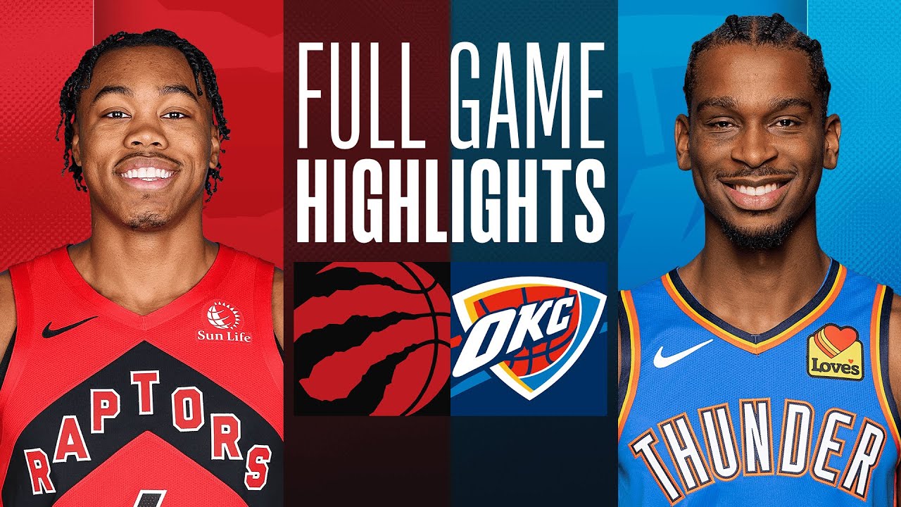Game Recap: Thunder 135, Raptors 127 - YouTube