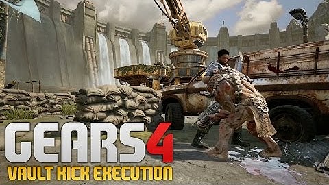 Gears of War 4 | BETA GAMEPLAY / VAULT KICK EXECUTION "Make it Personal"