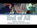 Aimer - End of All English Lyrics Full [From Genshin Impact New Year Party] 歌詞