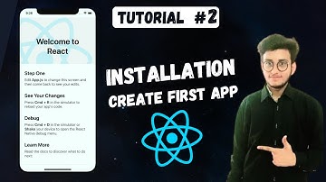 Installation + Setup Create Our First React Native Application || React Native Tutorial #2