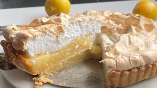 Lemon meringue pie | เลมอนเมอแรงค์พาย สูตรนี้ทําที่ไรก็อร่อย หวานอมเปรี้ยว