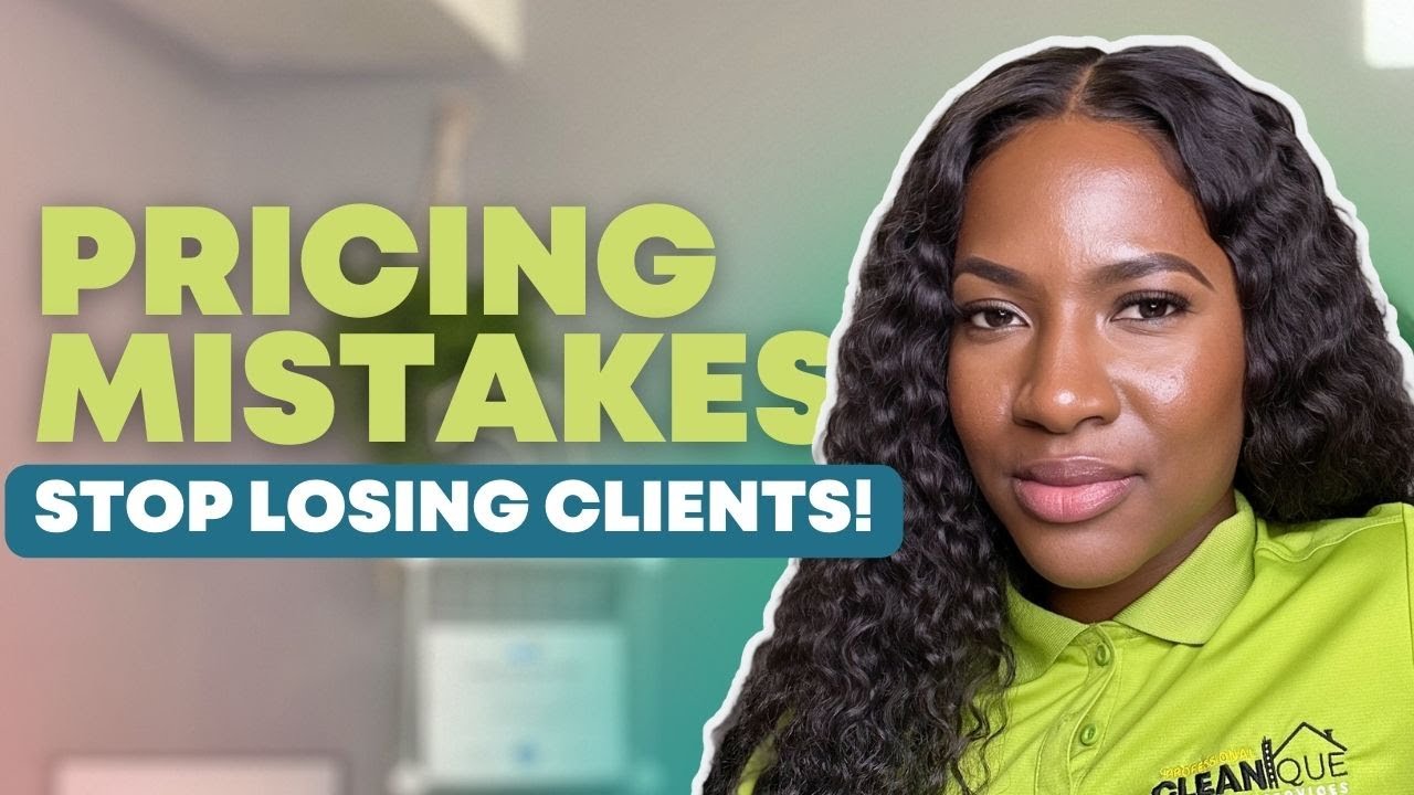 BEFORE pricing your CLEANING SERVICE