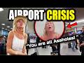 Entitled Passenger Spits on Officer After Denied Flight