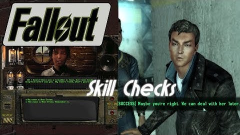 Fallout and Skill Checks