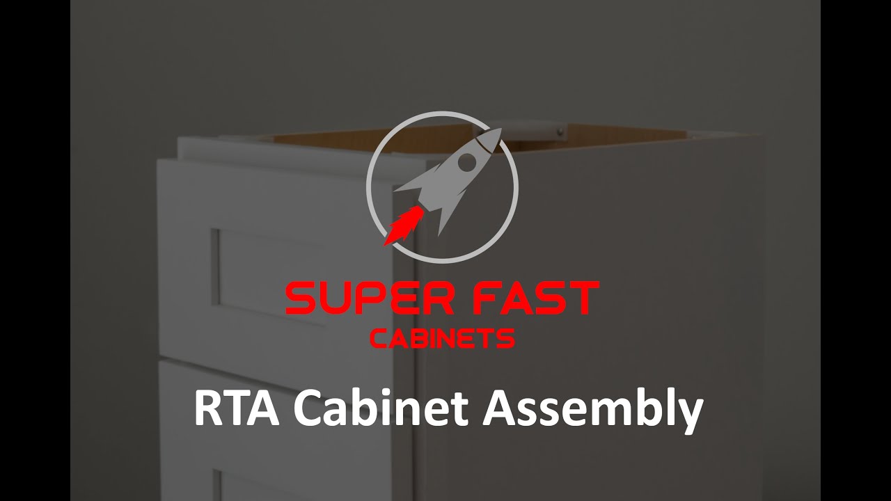 OLD VIDEO How To Assemble RTA by Super Fast YouTube
