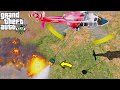 New Firefighting Helicopter Bambi Bucket Dropping Water On Wildfire - GTA 5 Firefighter Mod