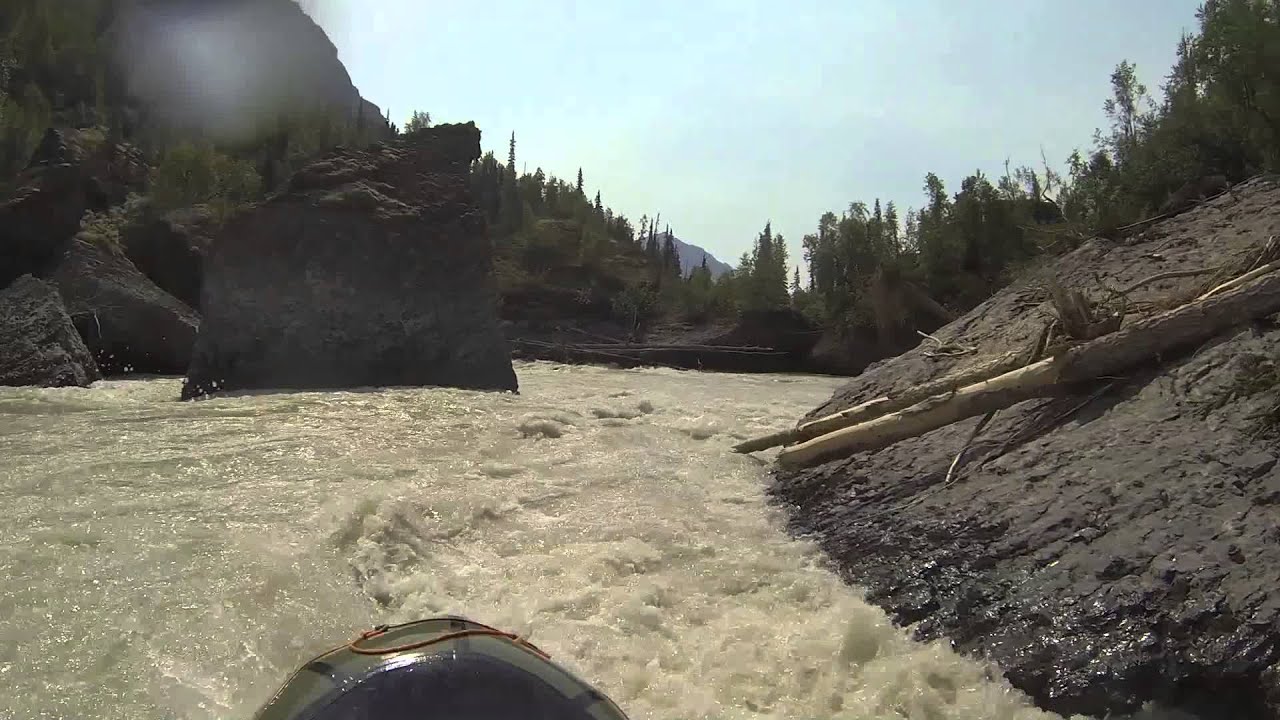 Packrafting the Chickaloon River, Alaska YouTube