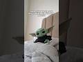 Baby Yoda erken mi yoksa geç mi uyandı? 🤨 | Baby Yoda #babyyoda
