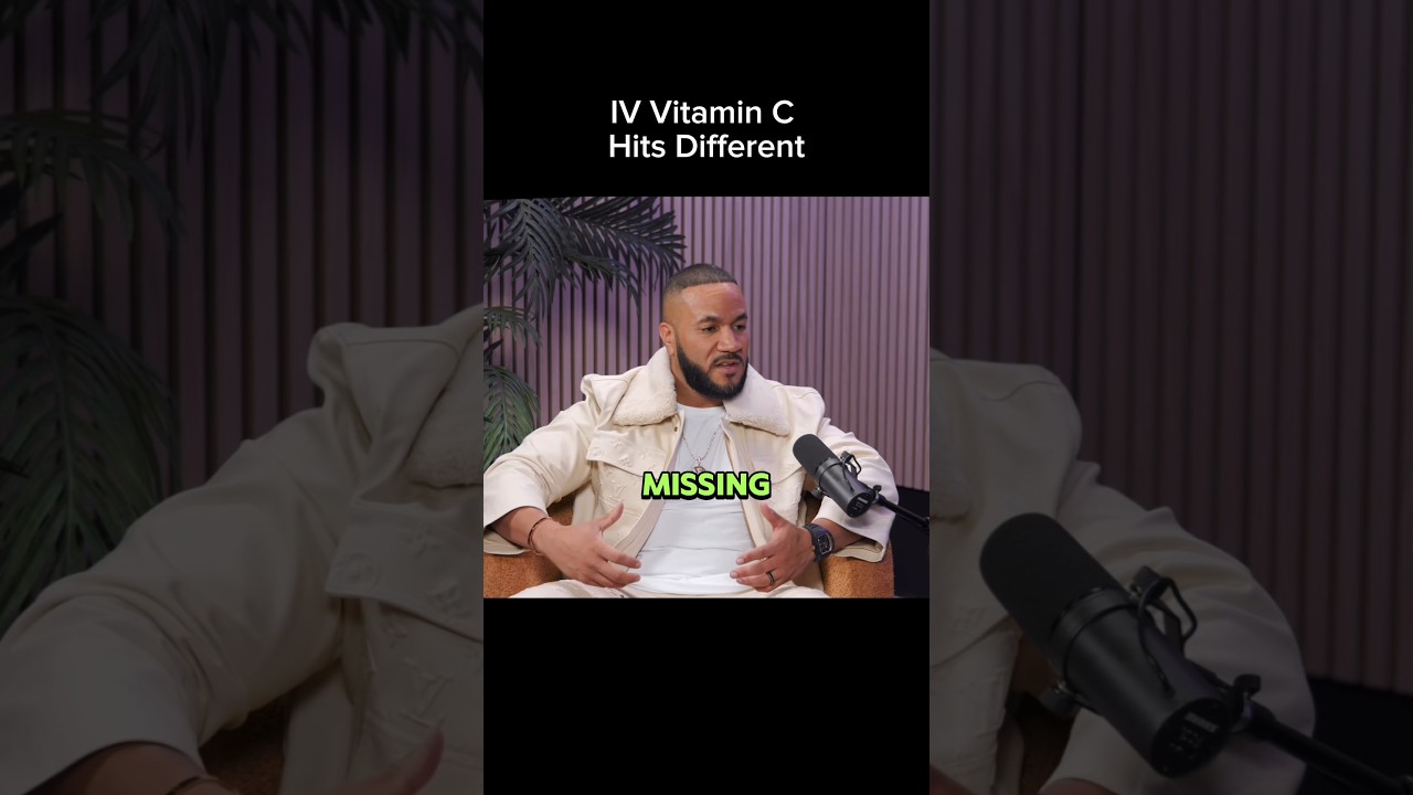 Follow my main page @ahealthypointofview IV Vitamin C Hits Different 