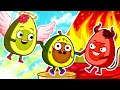 Angel or Demon Family?😉 Avocado Babies Learn Good Habits || Funny Stories for Kids by Pit & Penny 🥑