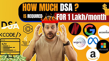 No One Gonna Tell You This 🤫 How Much DSA Is Required To Get 10 - 20 LPA