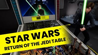 Star Wars™ Pinball VR Gameplay - Return of the Jedi Table with Luke Skywalker!