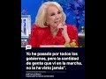 &quot;NO LO HE VISTO JAMÁS&quot; | Mirtha Legrand habló sobre la marcha universitaria de la semana pasada