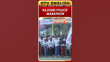 Rajouri Police Hosts Half-Marathon At DPL Ground, J&K