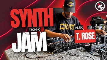 [Synth Jam] Midnight Transit – Live Synth Jam Techno Hardware Session for Members ONLY #techno 