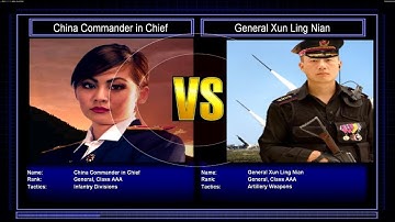 C&C General Zero Hour Reborn Mod China Commander in Chief VS General Xun Ling Nian #1