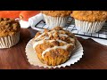 Carrot Cake Muffins With Cream Cheese Glaze