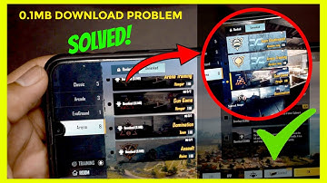 BGMI MAP DOWNLOAD PROBLEM SOLVED | BGMI 0.1 MB ERROR PROBLEM SOLUTION