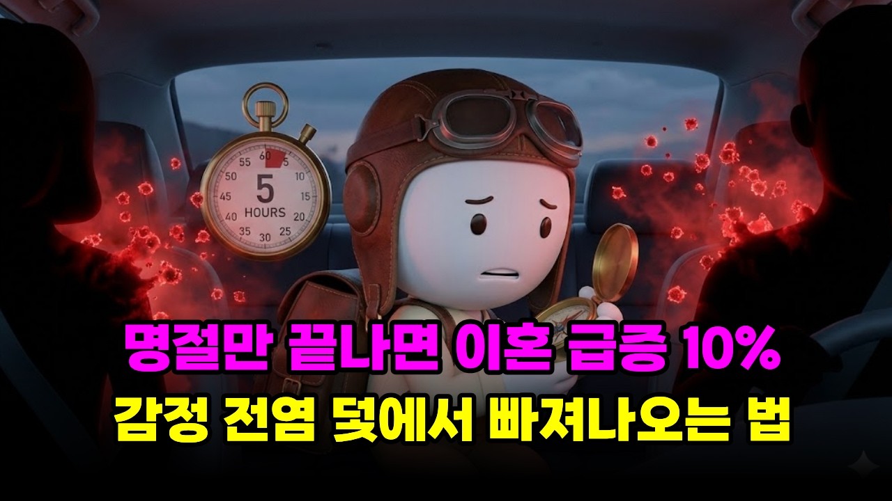 명절만 끝나면 이혼 급증 10%, 감정 전염 덫에서 빠져나오는 법 l 심리학 l 뇌과학 l 동기부여 l 자기계발