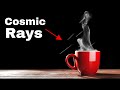 Can you see cosmic rays on hot drinks