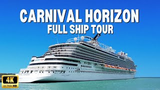 Carnival Horizon Full Ship Tour - Deck to Deck - Ultimate Cruise Ship Tour