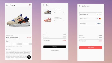 Sneakers App UI Design In Flutter - E-Commerce Shopping App