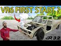 The Big Moment | First Engine Start Attempt VR6 3.2 Volkswagen Caddy MK1 – Episode 20