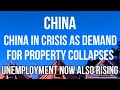 CHINA in Deep Trouble as Property Crash Worsens, Consumer Demand Falls &amp; Unemployment Rises in Oct