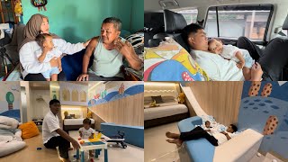 YEAAYY KINARA DAN MAMA PAPA KELUAR KOMBONGAN LAGI - Waktune qtime keluarga 🤗🥰🥳✨