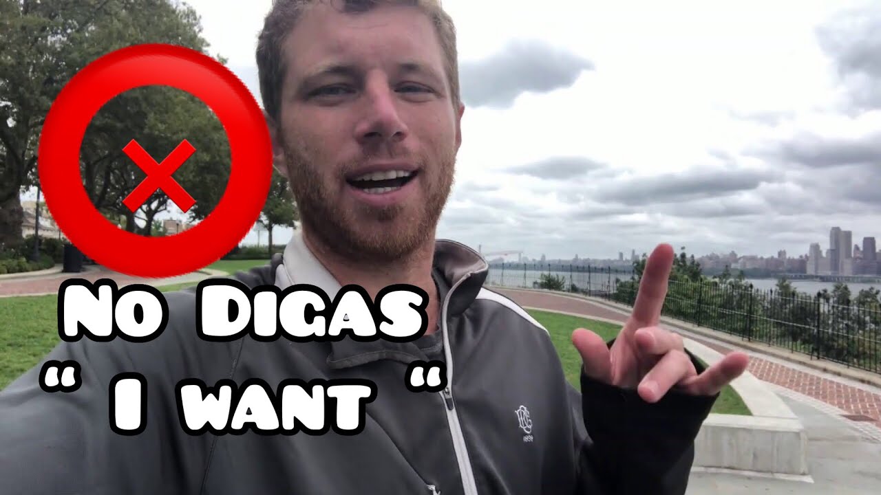 NO DIGAS " I WANT" en INGLÉS - YouTube