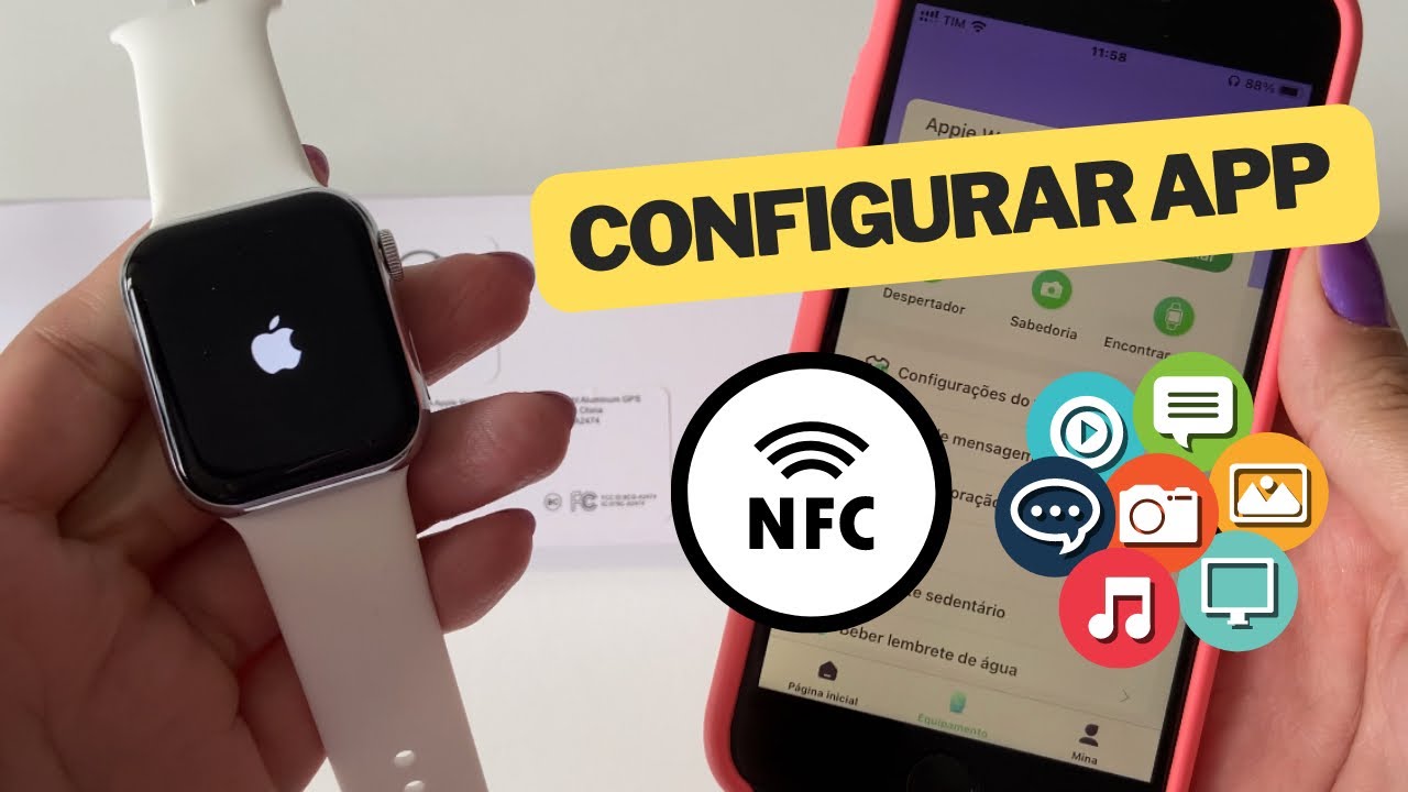 RÉPLICA APPLE WATCH SERIES 8 41MM COM LOGO DA MAÇÃ VERSÃO APP XRUNNING -  UNBOXING REVIEW ✓ 