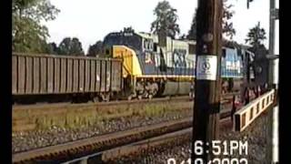 CSX Ex- Conrail SD70MAC 780 Kingston NY CSX Ex- Conrail SD70MAC 780 Kingston NY