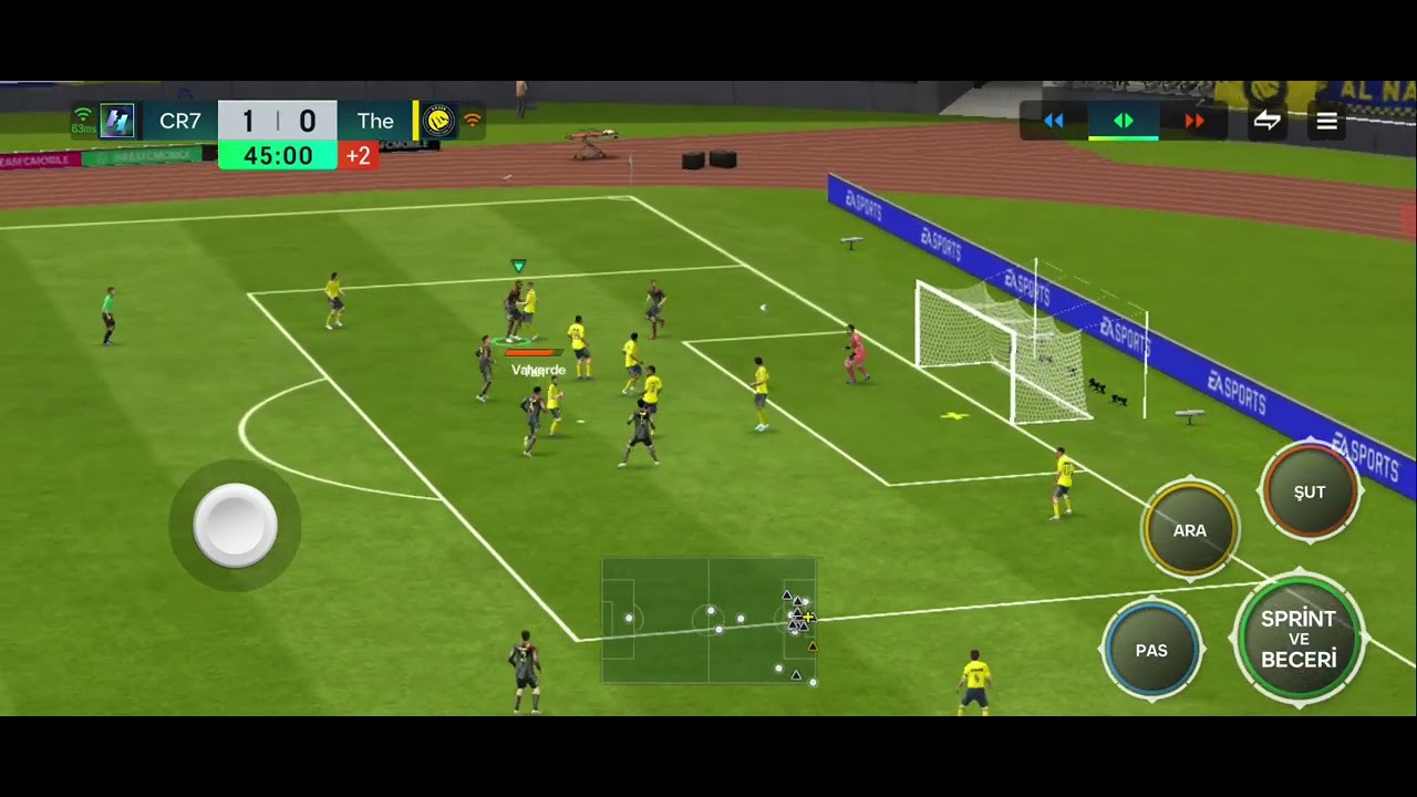 Süper maç 1-0 yendik