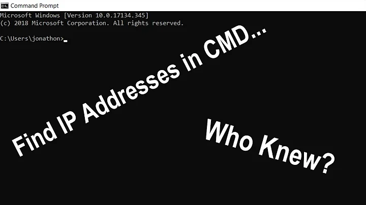 How to Find a Website's IP Address Using Command Prompt