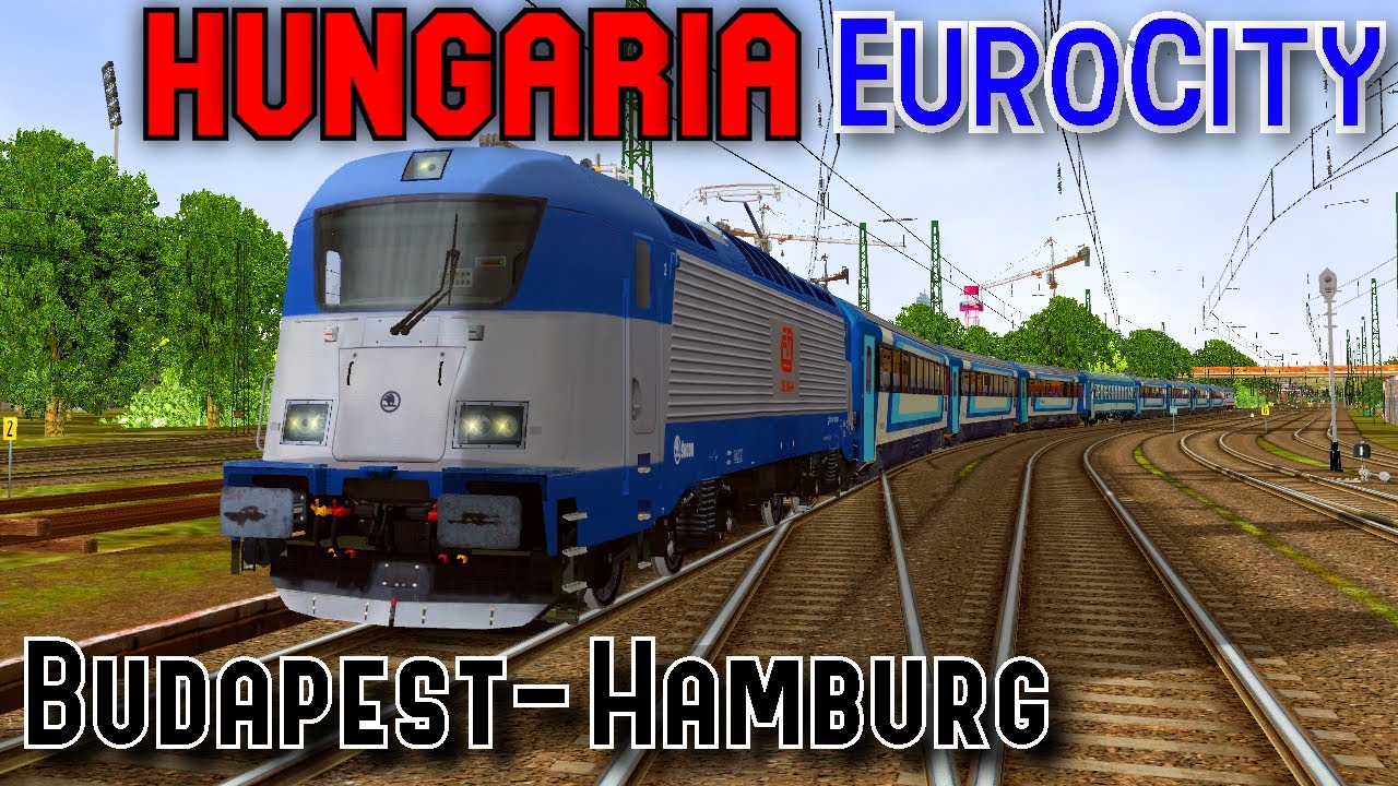 HUNGÁRIA EC Budapest-Hamburg teljes út (letöltéssel) MSTS / OR