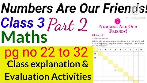 class 3 New Maths Unit 2 Number Are Our Friends Part 2 Activities Explanation മലയാളത്തിൽ|Class 3