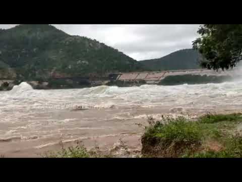 Somasila Dam Gates are Opened due to the heavy water flow | #SomasilaDam