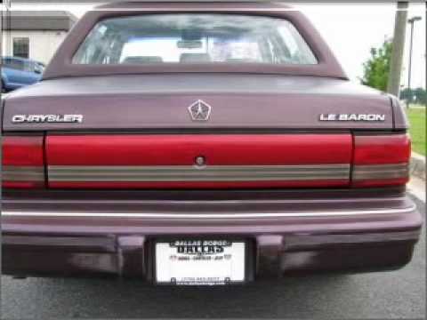 1993 Chrysler Lebaron Dallas Ga You 1993 Chrysler Lebaron Dallas Ga