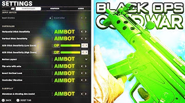 THE BEST CONTROLLER SETTINGS IN BLACK OPS COLD WAR! (BEST CONTROLLER SETTINGS, SENSITIVITY, FOV)