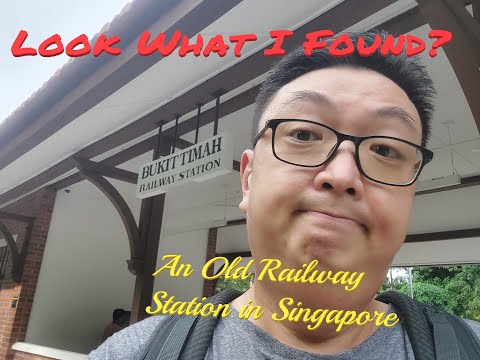 Look Waht I Found? The Old Bukit Timah Railway Station. Now fully renovated and ready for u to visit | Getting Lost